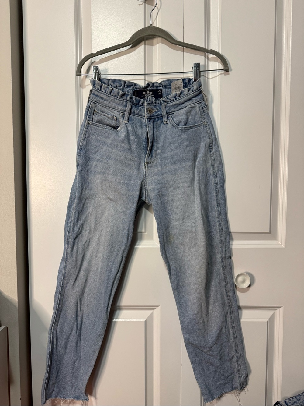 Hollister Light Blue Straight Leg Jeans